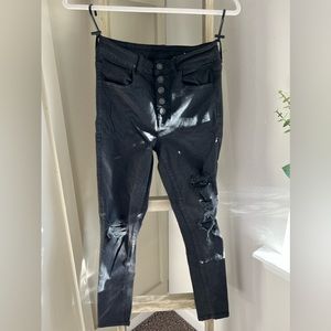 American Eagle- Next Level Stretch Black Jeans